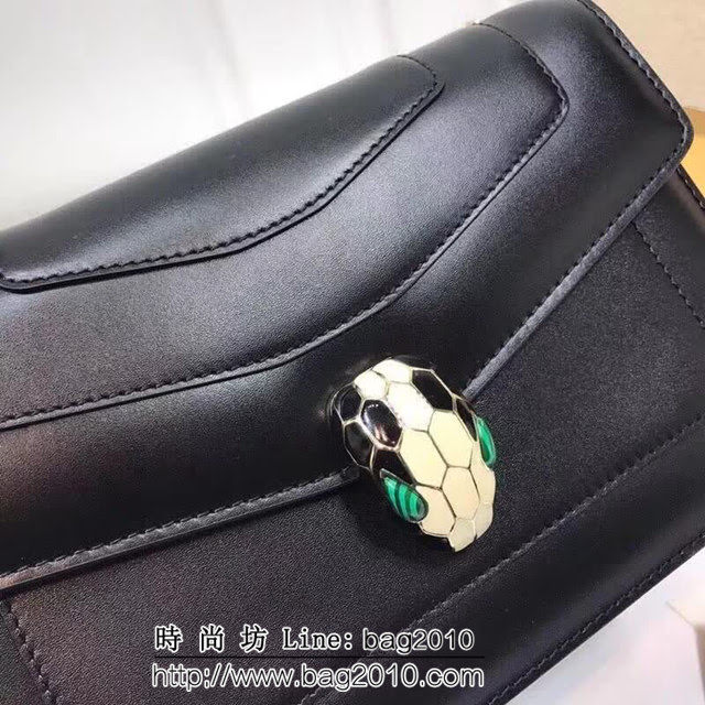 BVLGARI寶格麗 專櫃新款 蛇頭扣環 單層蛇頭包 鏈條單肩斜挎包 B39174 FYD1332